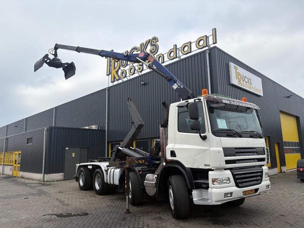 Camion ampliroll Ginaf X 4241 S + HMF 1643 Z2 + MANUAL + REMOTE + HYVA LI — occasion 2007