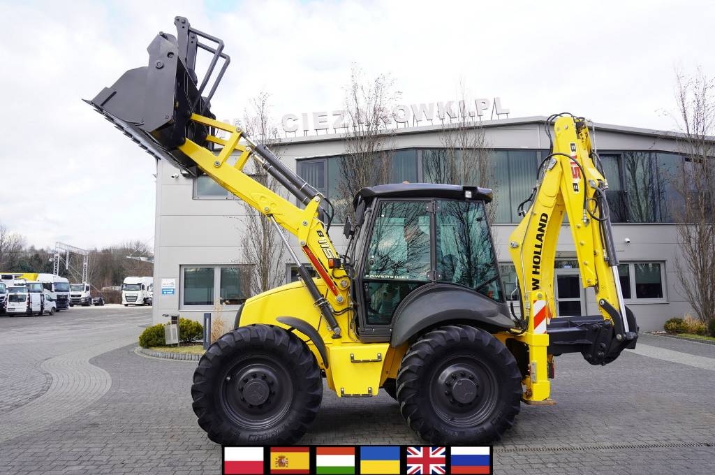 New Holland B115B backhoe loader / 4600 MTH ! / 2020