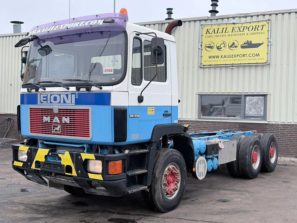 MAN 26 .332 Chassis Cabine 6x4 Manual Gearbox Big Axle