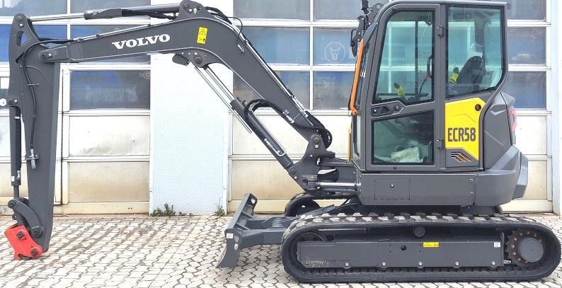 Mini-pelle Volvo ECR58F AJAMATON / UUSI — occasion 2023, 2 h