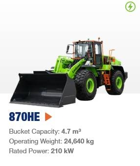 Chargeuse sur pneus LiuGong 870 HE vollelektrisch 24.640 kg — occasion 2026