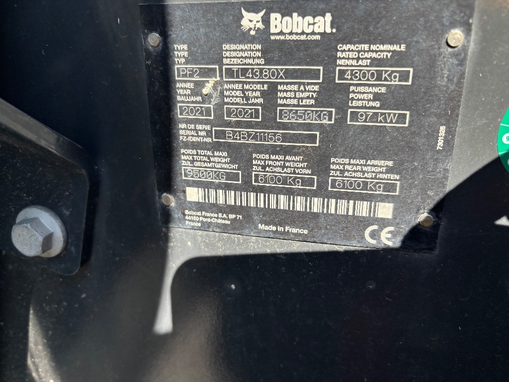 Bobcat TL 43,80 HF / Lyžica, Hyd. hroty kuva 2
