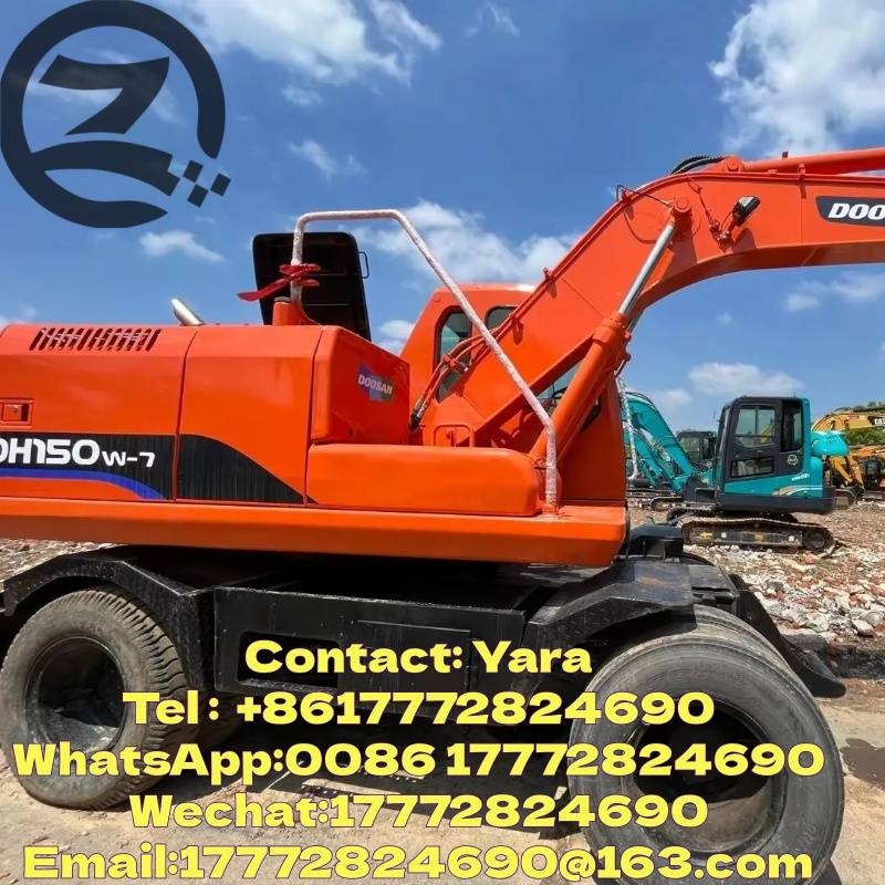 Pelle sur pneus Doosan DH 150 W-7 — occasion 2020, 800 h