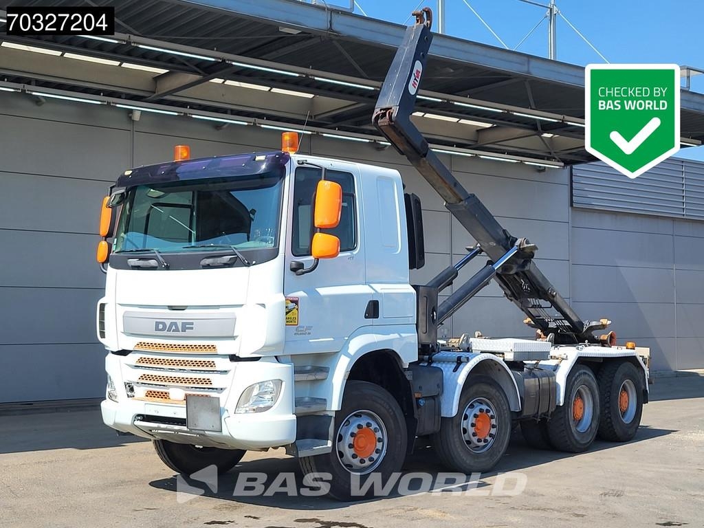 DAF CF 410 8X4 Full Steel Manual Gearbox HYVA 22t Hook