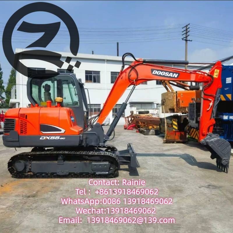Mini-pelle Doosan DX 55 — occasion 2024, 500 h