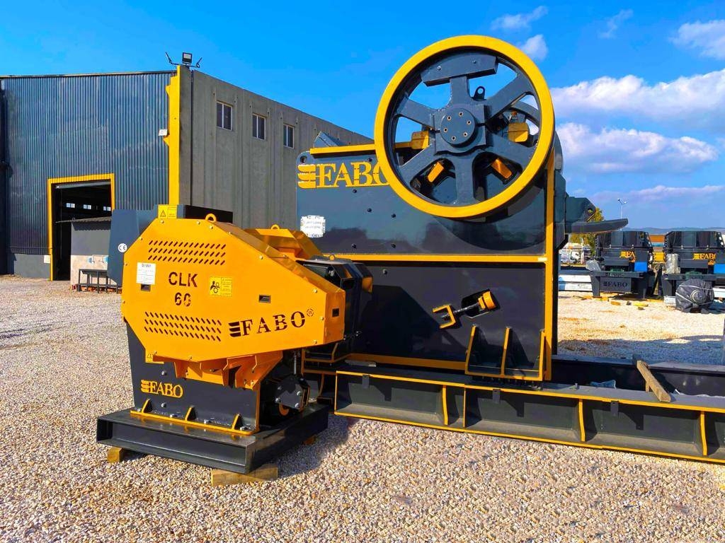 Fabo CLK-60 CONCASSEUR À MÂCHOIRE 60-120 TPH