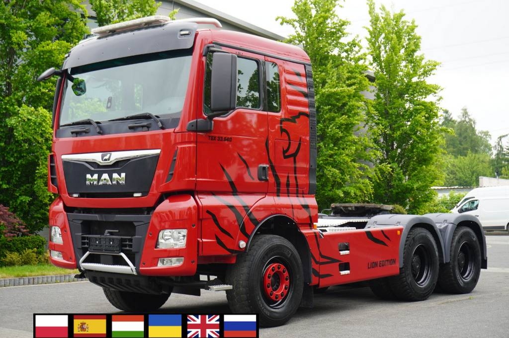 MAN TGX 33.640 6x4 tractor unit / GVM 70t/ 280 tho.km