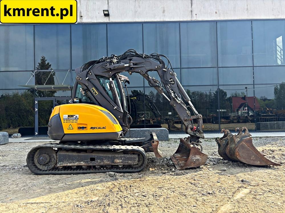 Mecalac 8 MCR MINI-KOPARKA 2017R. | MECALAC 6 MCR, JCB 806