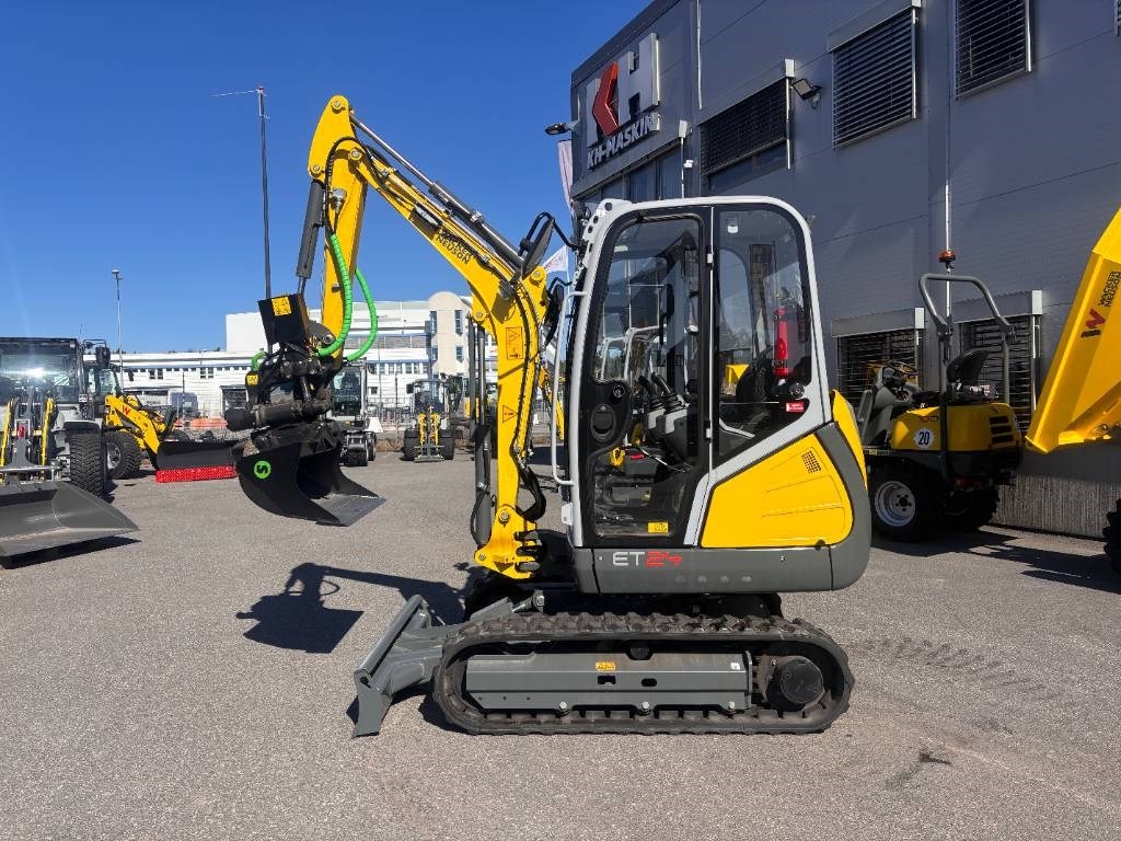 Wacker Neuson ET24 Tiltrotator Lagermaskin Jordbro!