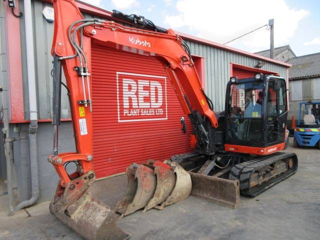 Mini-pelle Kubota KX 080-4α2 — occasion 2021, 3 781 h