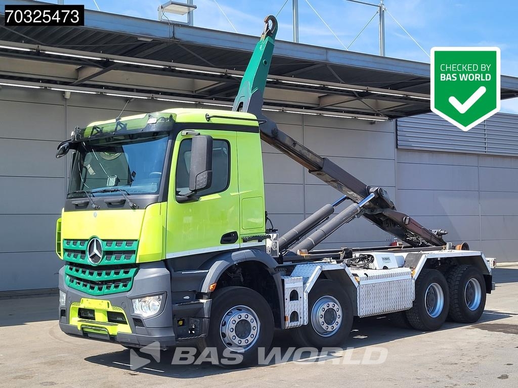 Mercedes-Benz Arocs 3253 8X4 25 tons Mobas Containersystem Steel