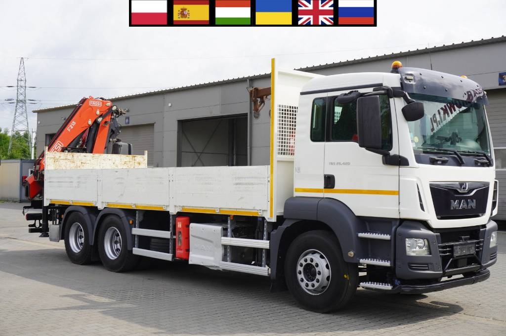 MAN TGS 26.420 6x4 / Fassi F215A.2.24 / remote control