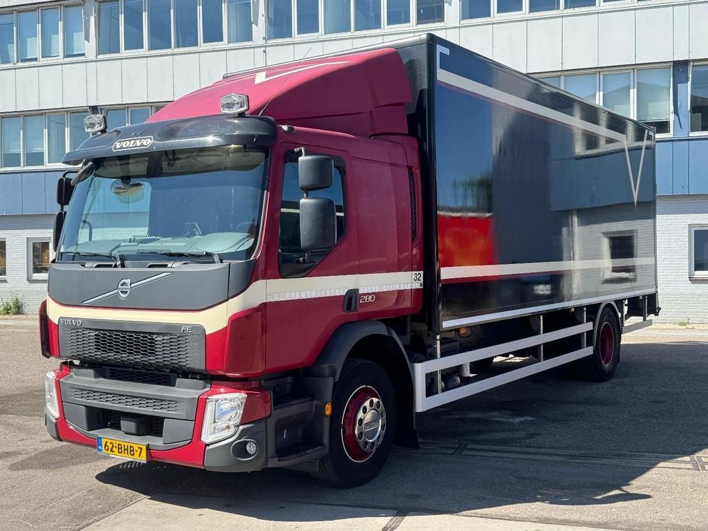 Camion fourgon Volvo FE 280 4X2 EURO 6 + DHOLLANDIA 1500 KG — occasion 2016