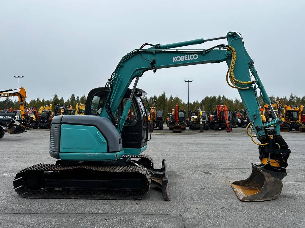 Kobelco SK 70 SR / Engcon, Propo ohjaus, Kauha! kuva 4
