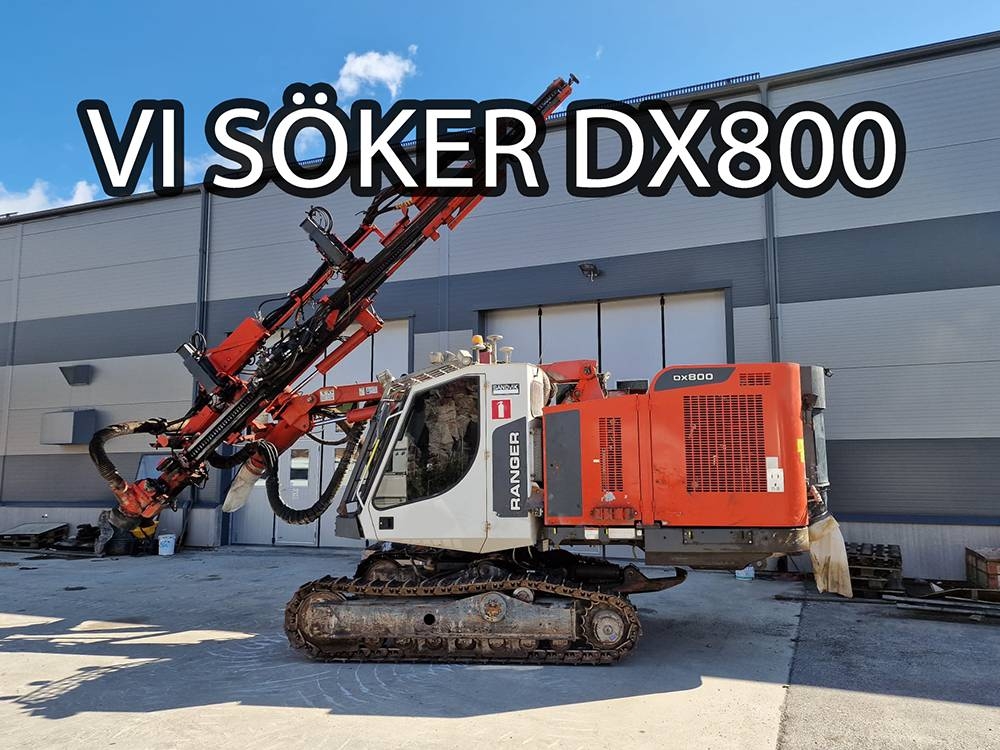 Sandvik DX800 Sökes!