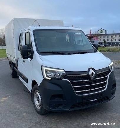 Renault Doublecabin flatbed with tent