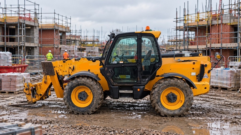 Chariot télescopique JCB 540-180 ( T4 Engine / Levers ) — occasion 2017, 5 700 h