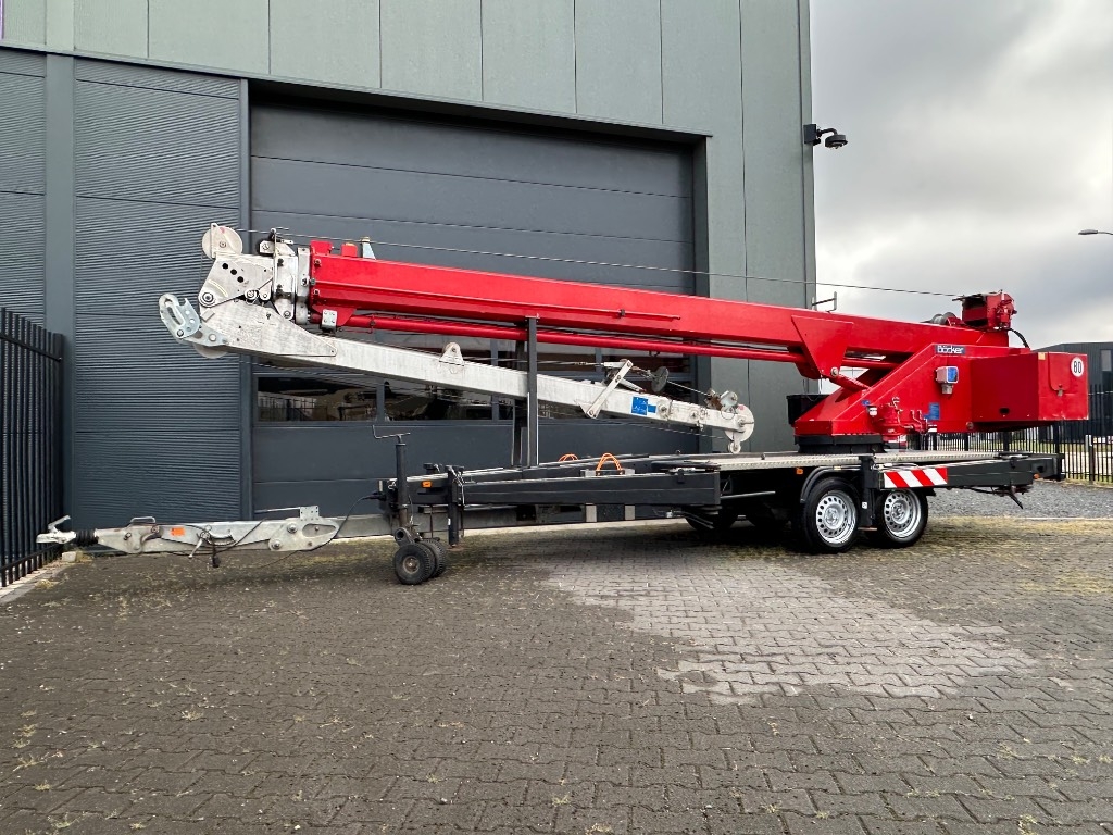 Böcker AHK 30/1400 Trailer Crane, 2010, 3.548 hours!