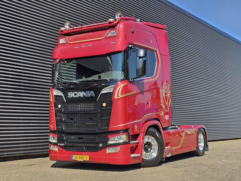 Scania S580 V8 4x2 / 50 YEAR EDITION / PARKING COOLER / 2