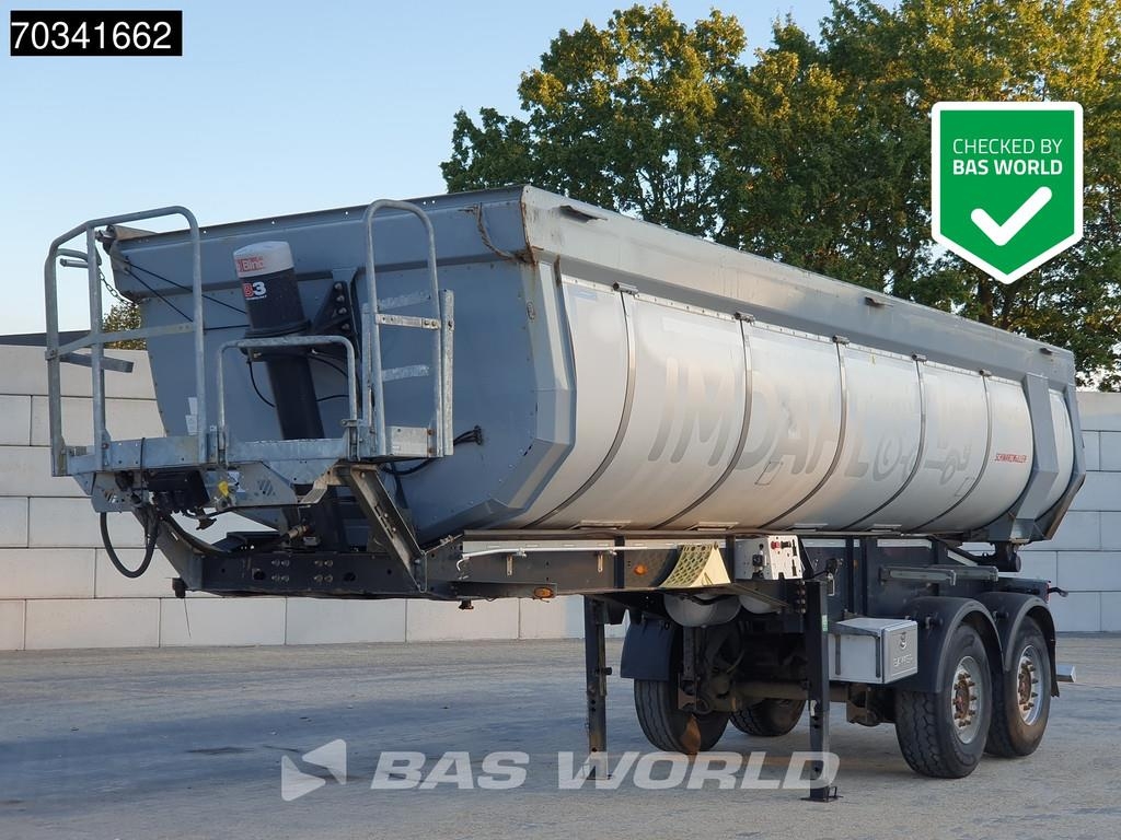 Semi-remorque benne Schwarzmüller SM 25m3 Axle ISO TÜV 07/27 SAF — occasion 2019