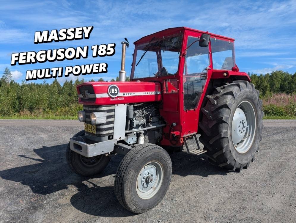 Massey Ferguson 185 Multi Power, lisähydrauliikalla, katso video!