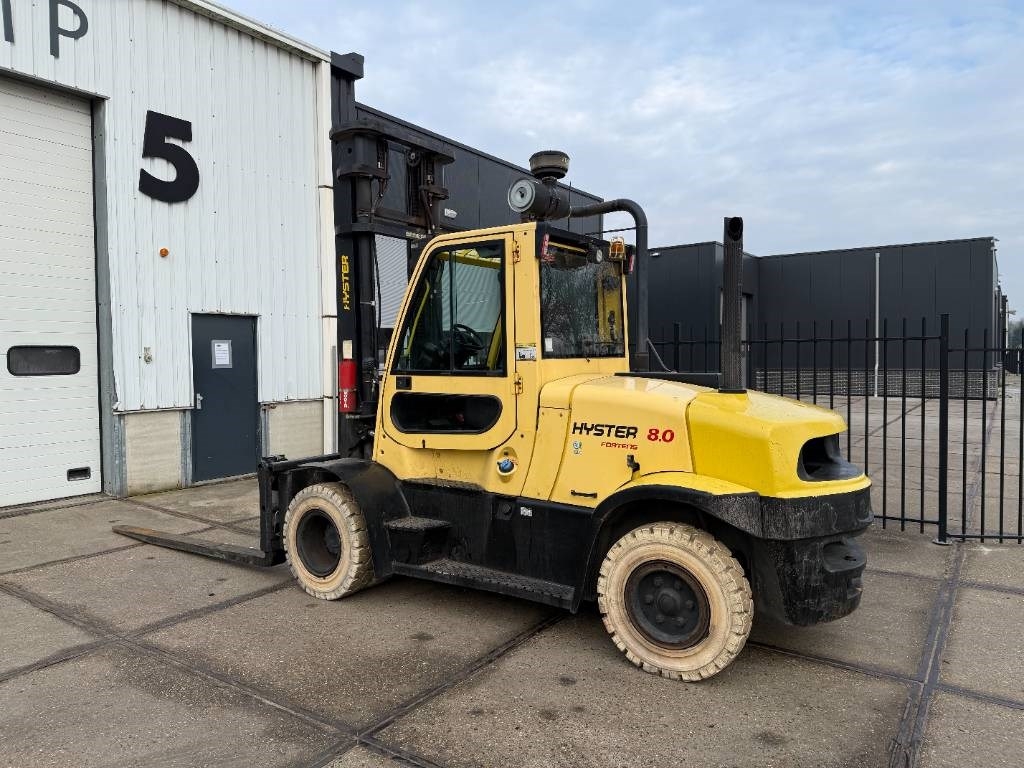Hyster H 8,0 FT6 8tons diesel heftruck