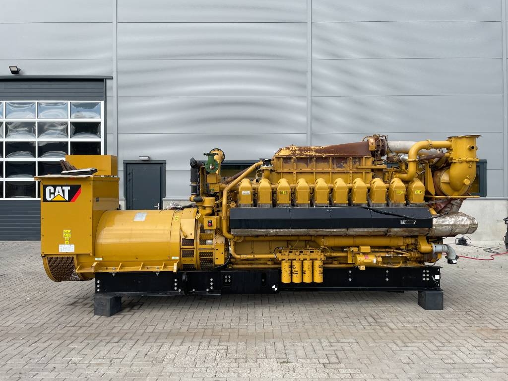 CAT G3520 - 2150 kVA Used Gas Generator - DPX-12668