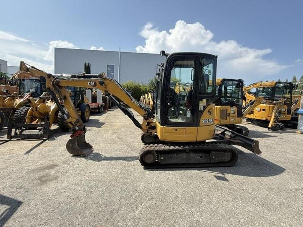 Mini-pelle Caterpillar 303.5 CR — occasion 2020, 2 434 h
