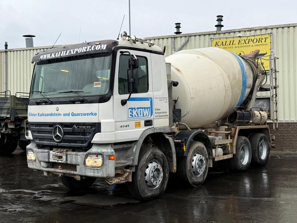 Mercedes-Benz Actros 4141 Concrete Mixer - 8x4 - V6 - Full Steel