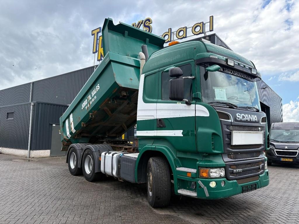 Scania R 730 V8 + TRACTOR/TIPPER + 6X4 + EURO 5