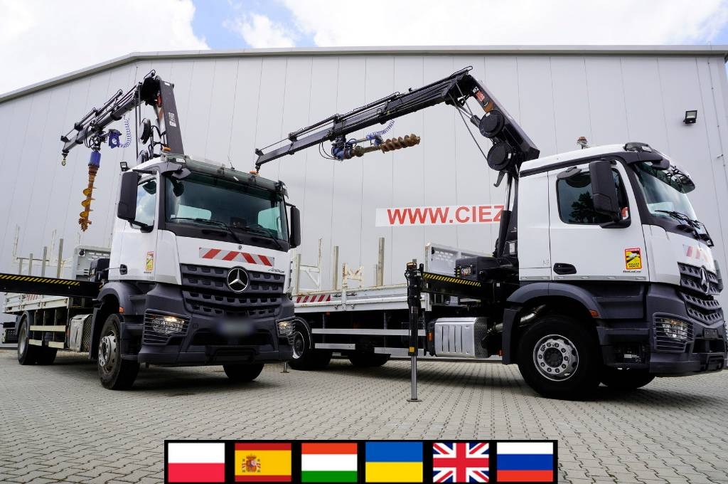 Mercedes-Benz Arocs 1833 4x2 / 50 tho. km! / HIAB X-HIPRO 192 ES