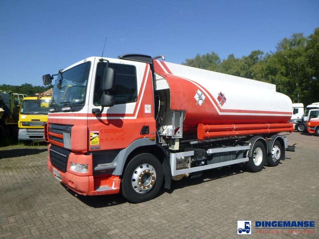 Camion citerne DAF CF 85.360 6x2 fuel tank alu 19 m3 / 5 comp — occasion 2009