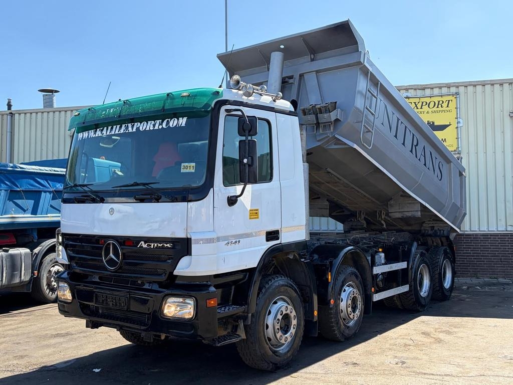 Camion benne Mercedes-Benz Actros 4141 - 8x4 - V6 - Big Axles - Manual — occasion 2004