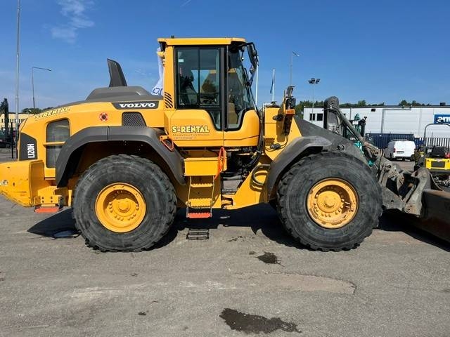 Volvo L120H - Våg - Planerskopa - Gaffelställ