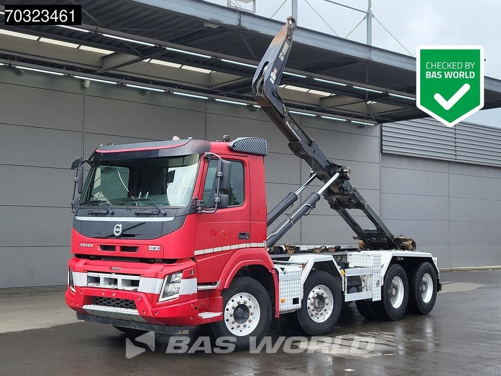 Volvo FMX 460 8X4 HIAB XR26Z56 containersystem Full Stee