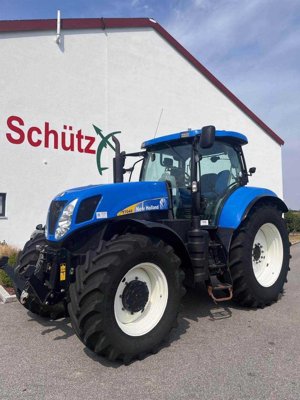 New Holland T7040 PC, GPS Trimble, Frontkraftheber