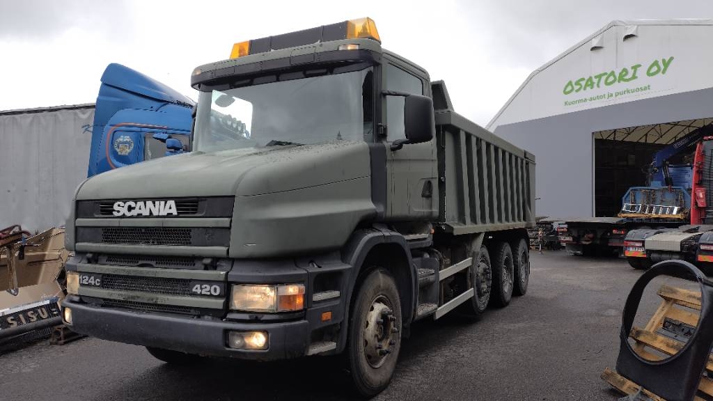 Scania T124 8x4 RKP louhos lava
