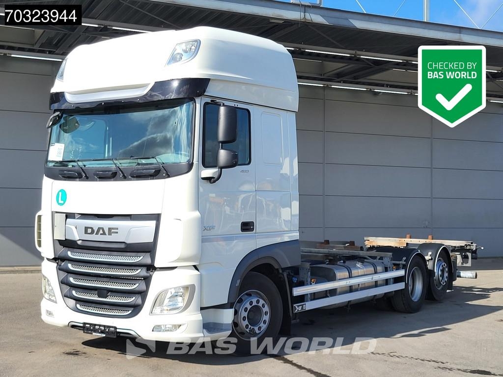 Camion à bras hydraulique DAF XF 480 6X2 SSC Full Air Automatic Euro 6 — occasion 2021