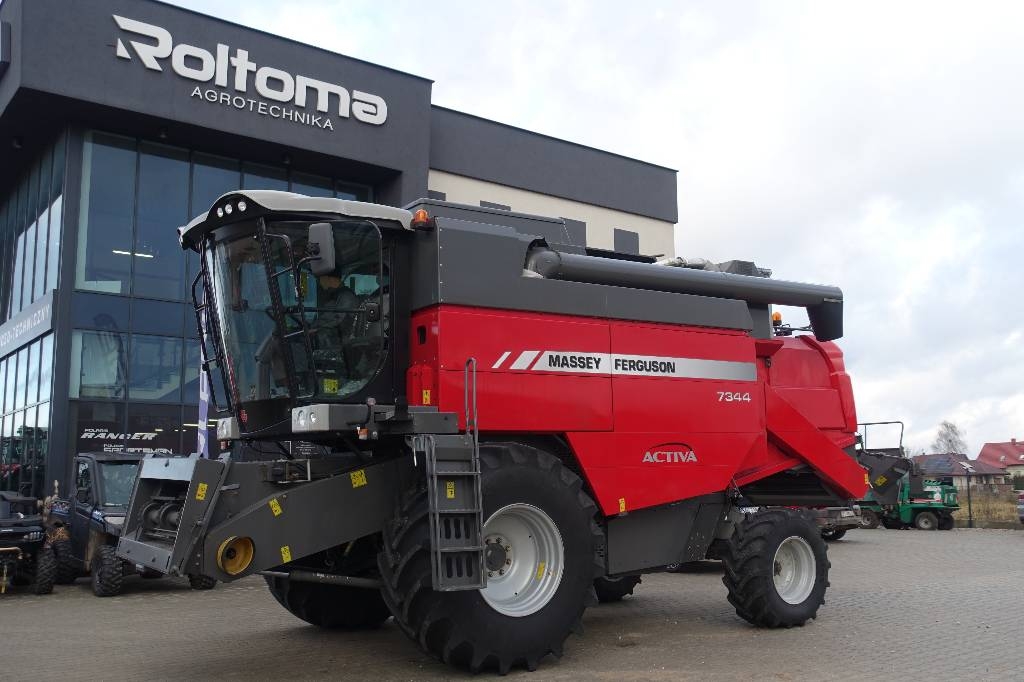 Massey Ferguson 7344 Activa + heder 5,5m