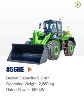 Chargeuse sur pneus LiuGong 856 HE vollelektrisch 22.280 kg — occasion 2026