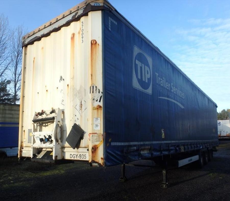 Krone Trailer Curtainsider Lifting + Sliding Roof Mega