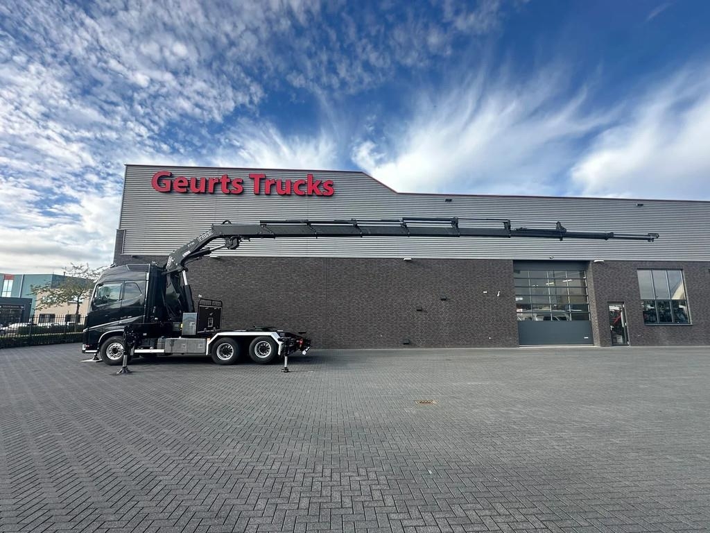 Camion plateau grue Volvo FH 540 6X4 + FASSI F710RA.2.28 KRAAN/KRAN/CRANE/GR — occasion 2017