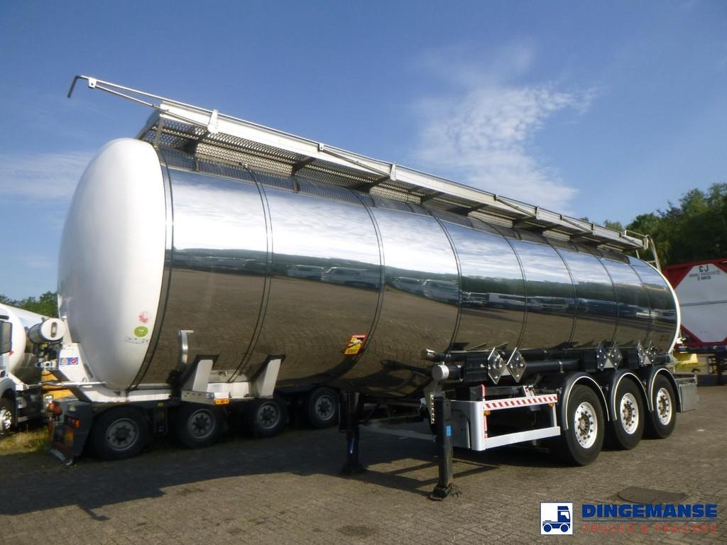 Fluid Chemical tank inox 37.2 m3 / 3 comp
