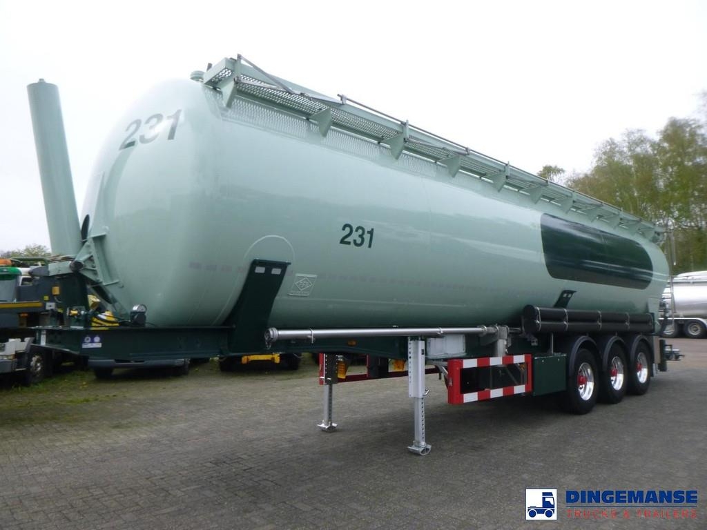 Feldbinder Powder tank alu 60 m3 (tipping)