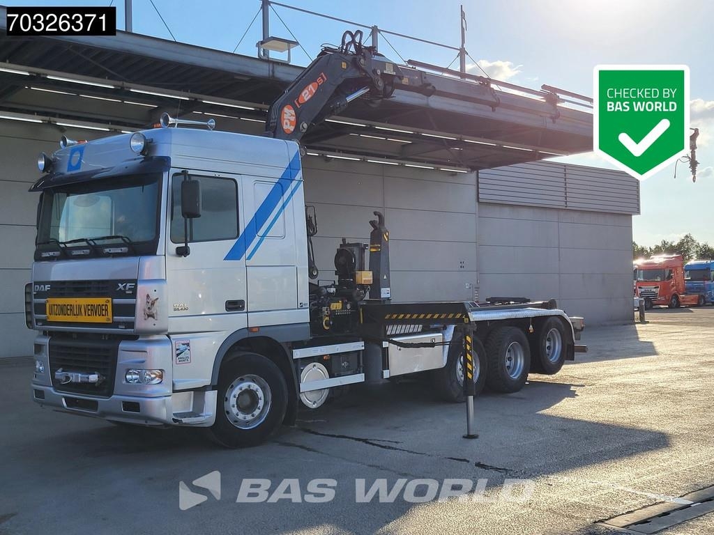 DAF XF95.430 8X2 PM21 S Crane 5x Extensions Manual Gea