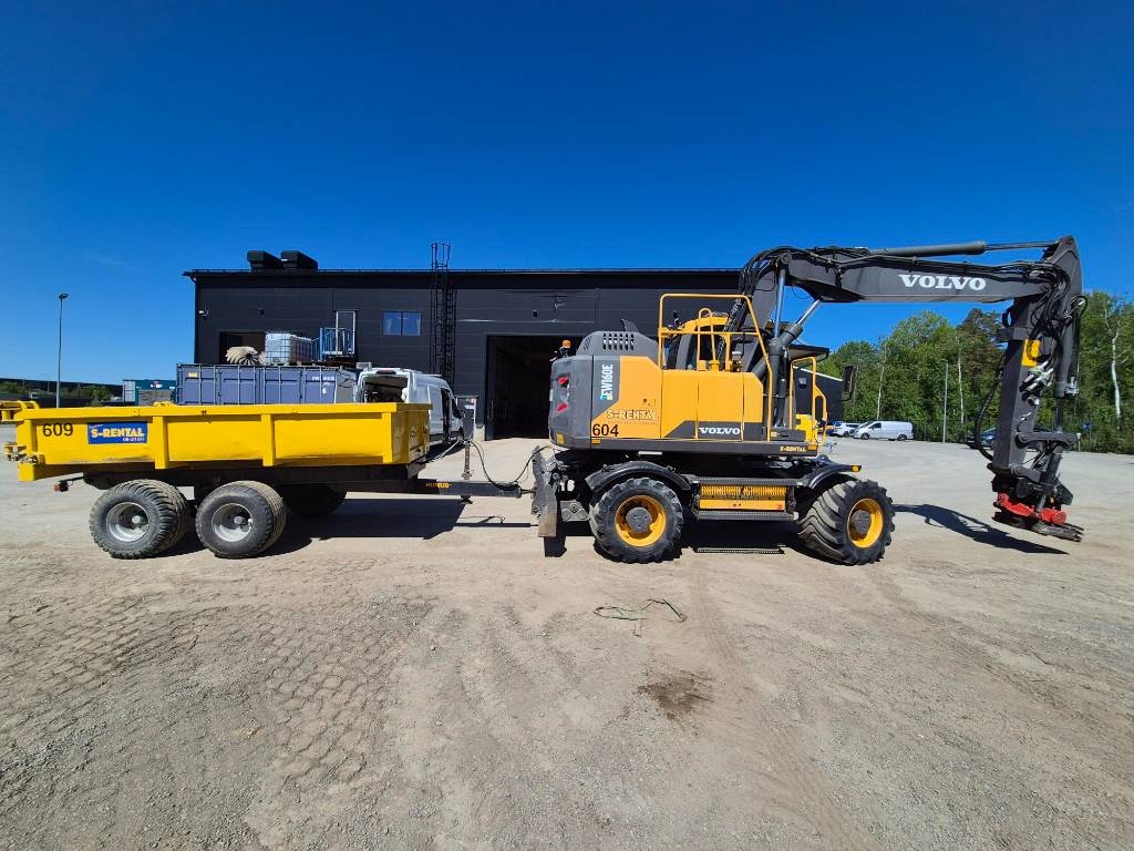 Volvo EW160E - RT & 3 Skopor & Kärra