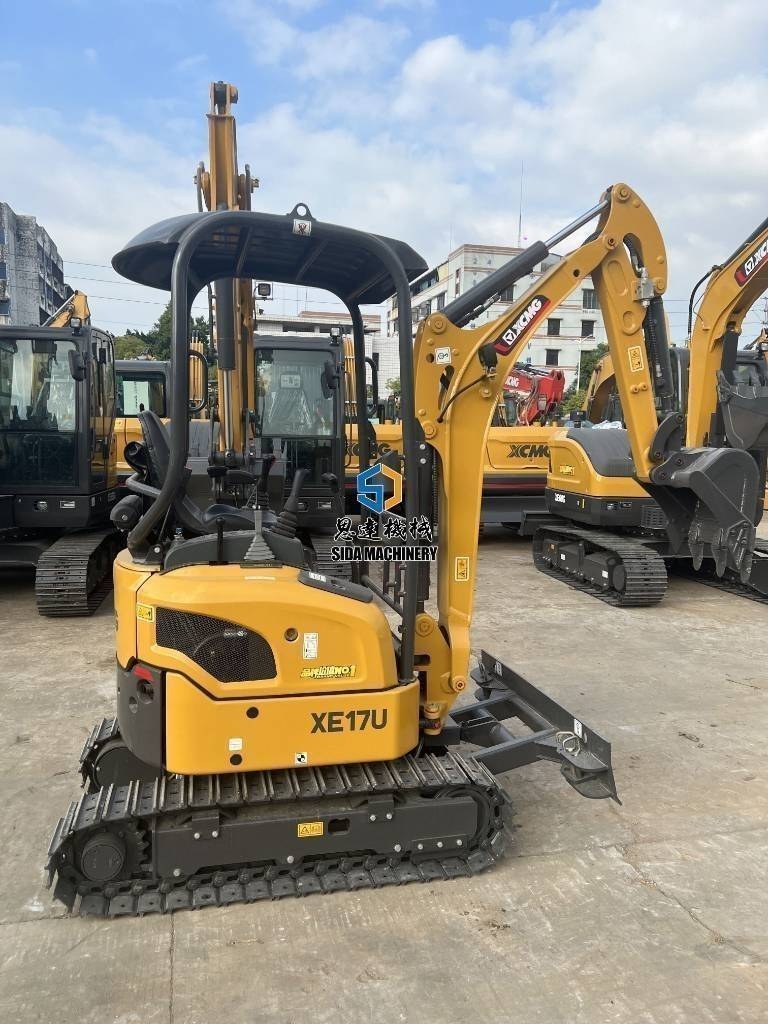 Mini-pelle XCMG XE 17 U — occasion 2023, 4 h