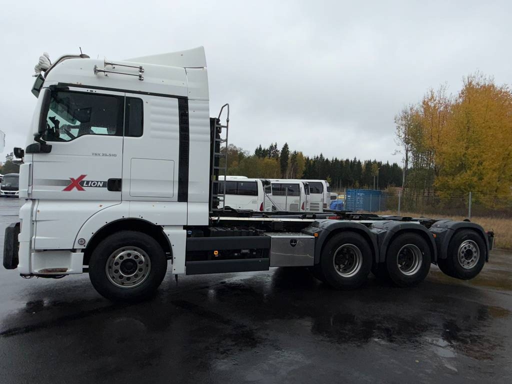 Camion ampliroll MAN TGX 35.510 8x4-4 BL Tridem HIAB LV plog — occasion 2019