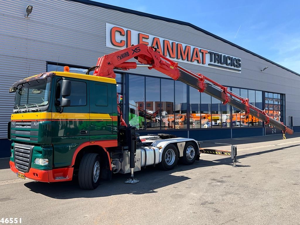 DAF FTN 105 XF 460 6x2 Hiab 60 Tonmeter laadkraan