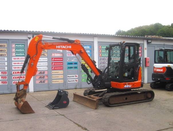 Mini-pelle Hitachi ZX48U-5A-CLR * 2x Löffel * — occasion 2016, 3 479 h